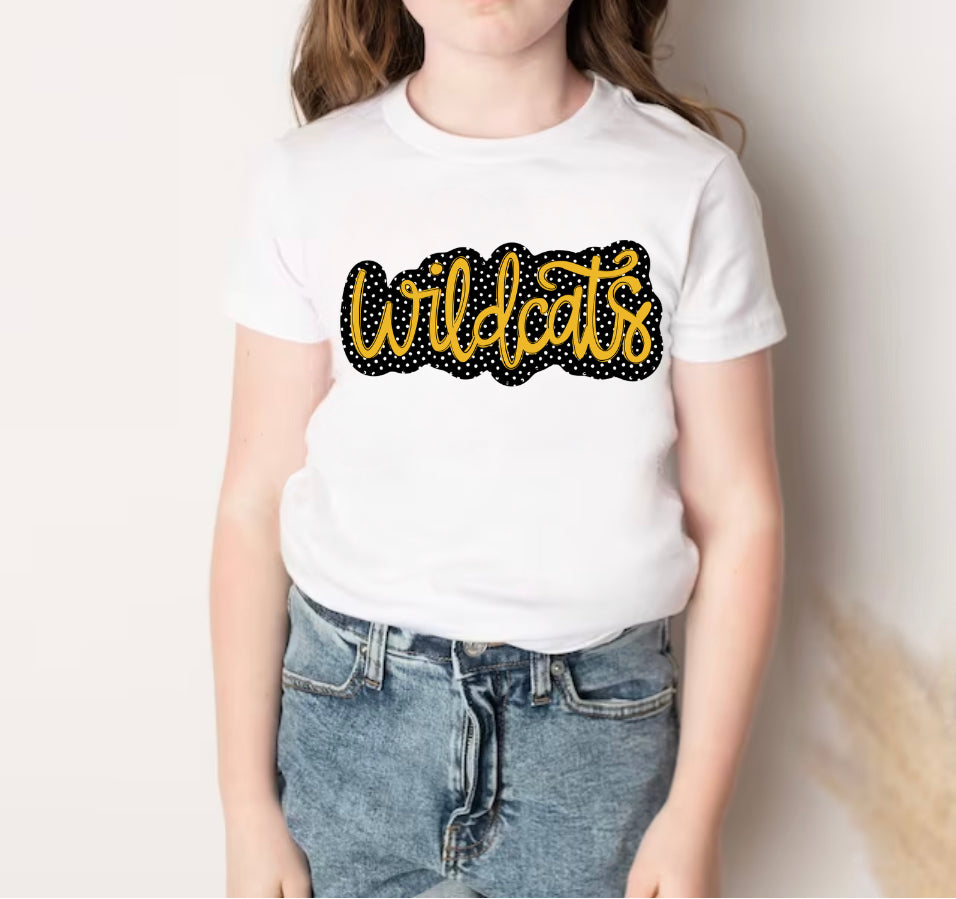 Wildcats Team Dot Design