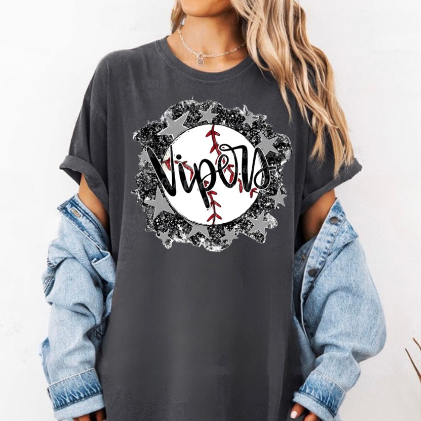 Vipers Baseball tee