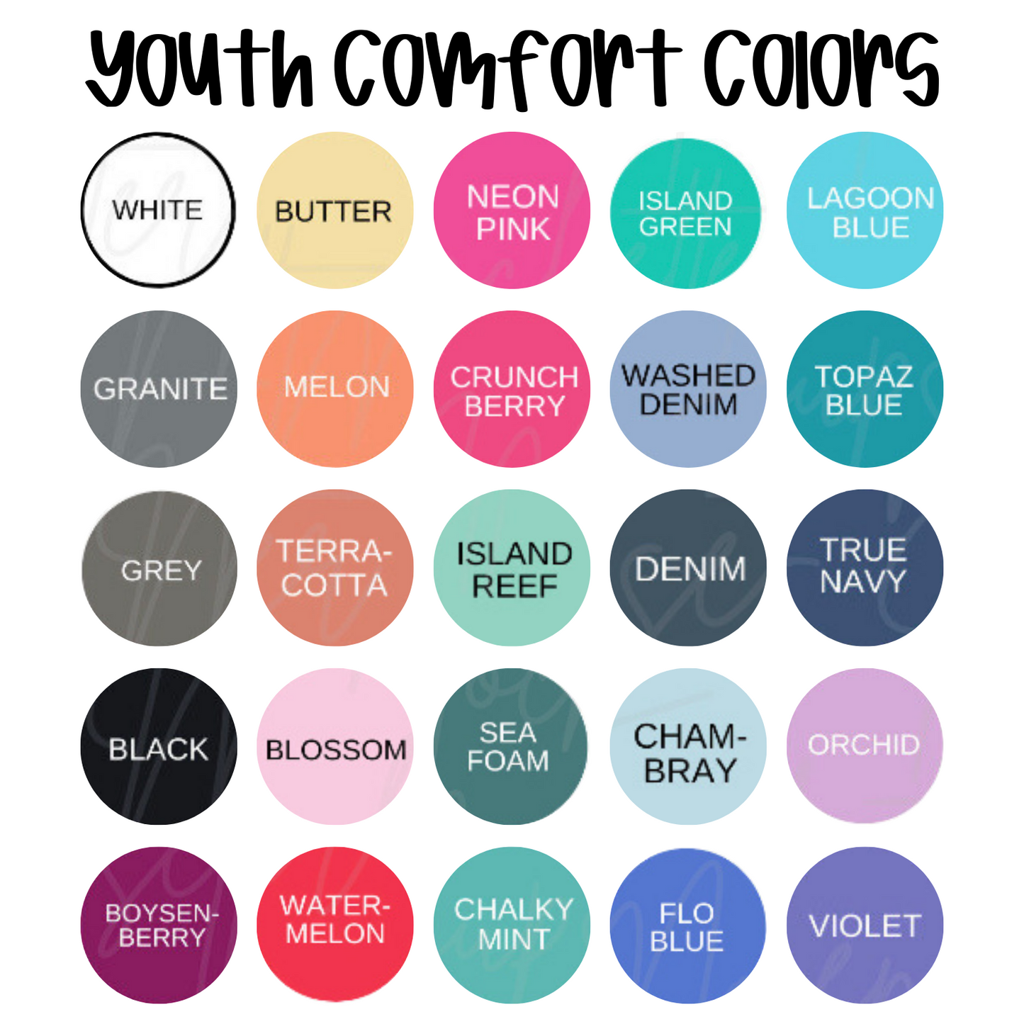 Comfort Colors Upgrade