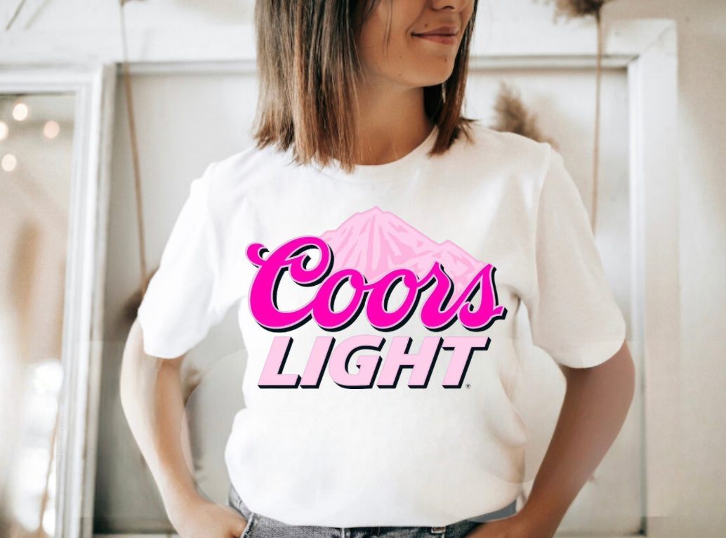 Pink Coors Light