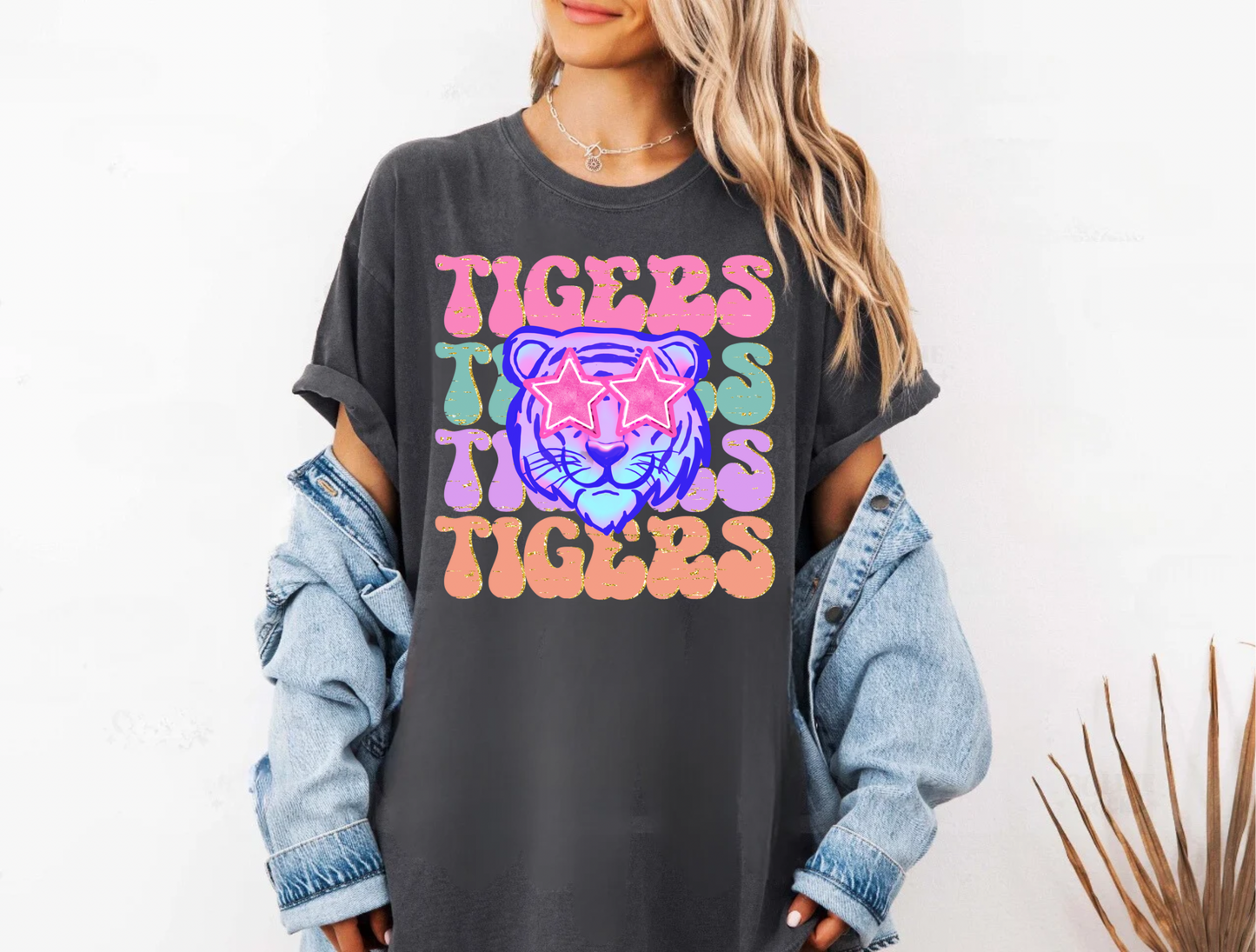 Preppy Mascot - Tigers tee