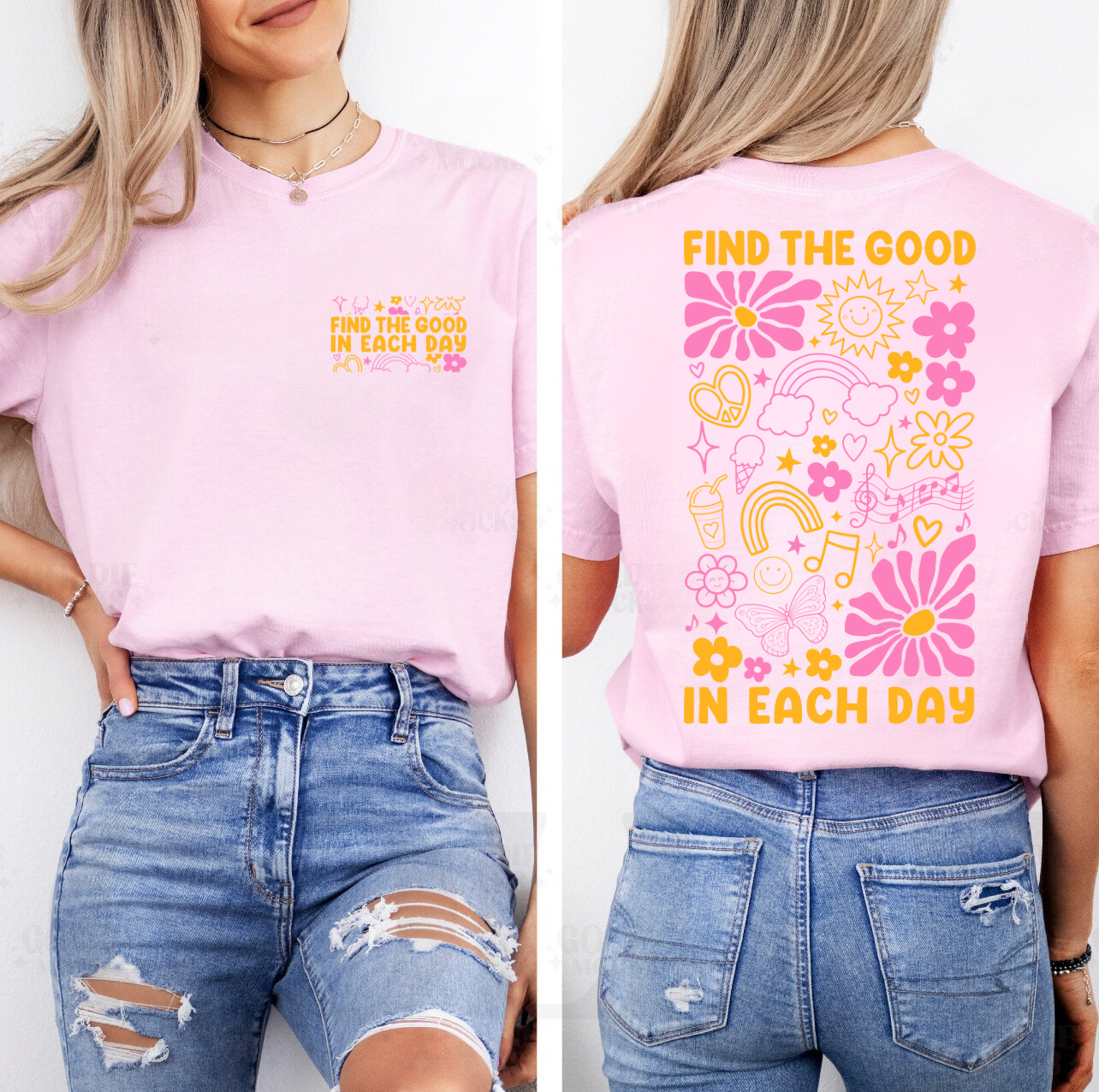 Find the Good in Each Day tee