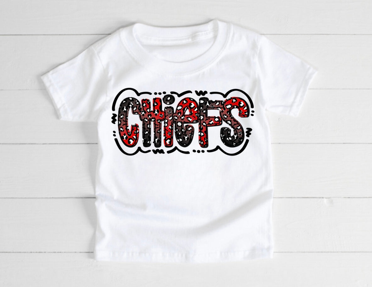 Chiefs (Red & Black Cheetah)