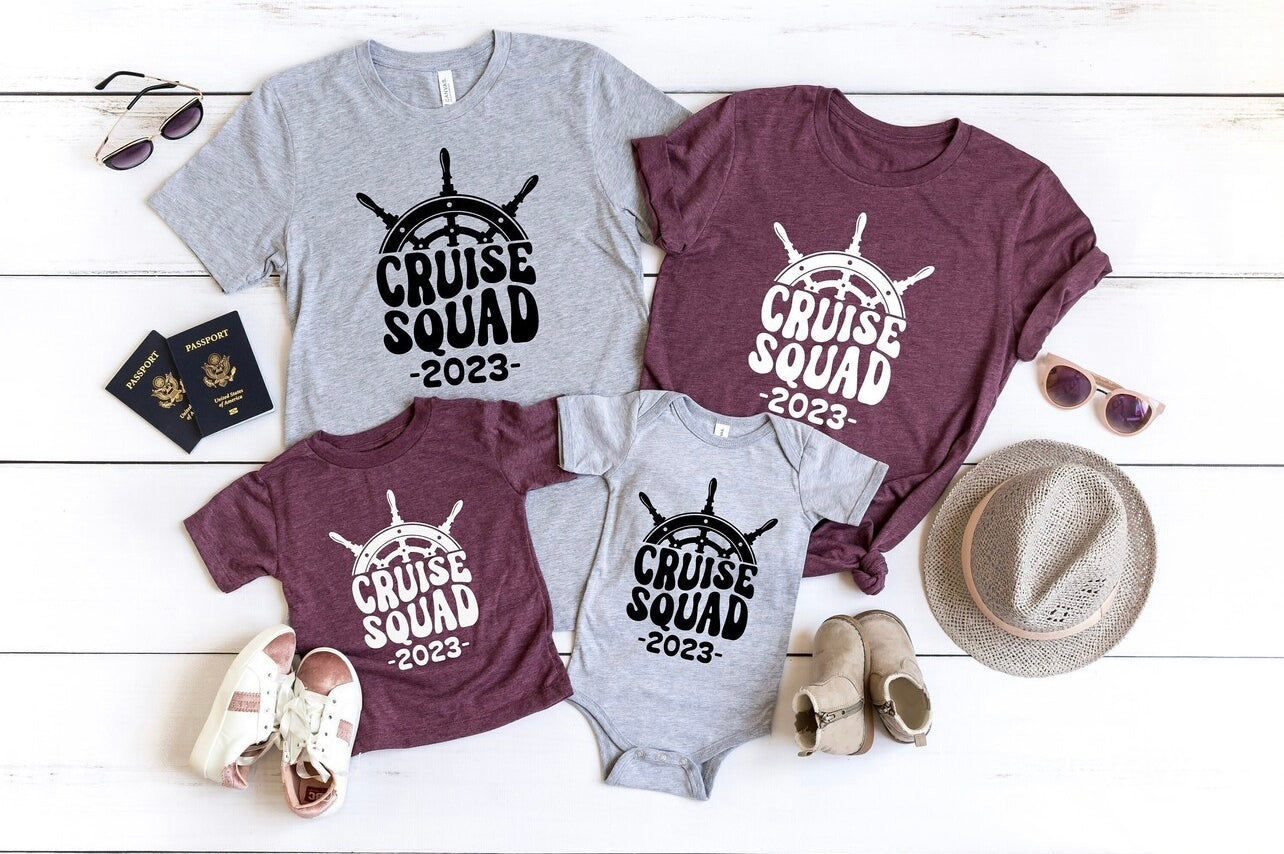 Cruise Squad Group Tshirts (Vacation)